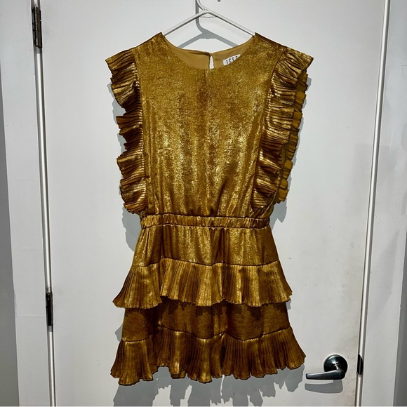 TCEC Gold Mini Dress - Picture 3 of 7